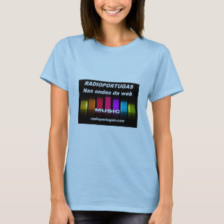 T-shirt Radioportugas, dans les vagues du web, féminin