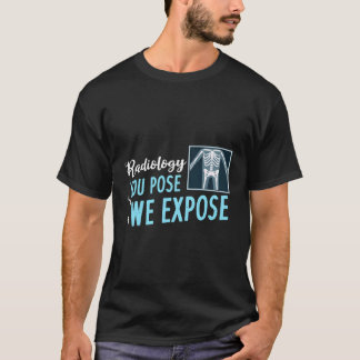 T-shirt Radioscopie de radioscopie Xray Tech