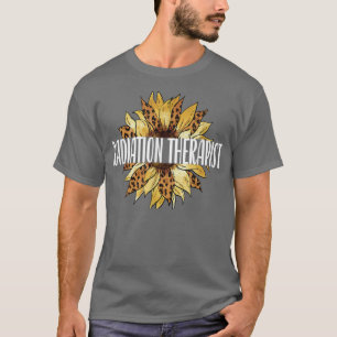 T-shirt Radiothérapeute Tournesol Radiothérapie