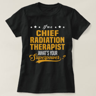T-shirt Radiothérapie en chef