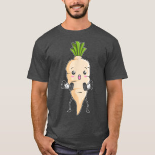 T-shirt Radish, Bodybuilding Fitness Gym Gear Workout Vega