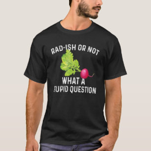 T-shirt Radish Pun Vegetable Outfit Radis
