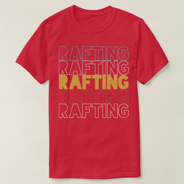 T-shirt Rafting (2) (Design devant)