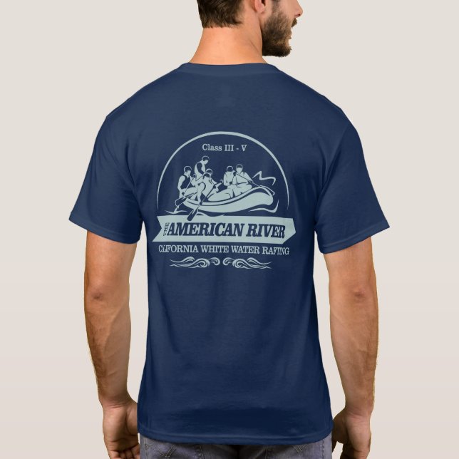 T-shirt Rafting fluvial américain (Dos)