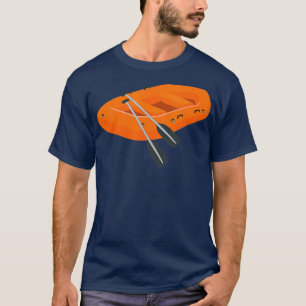 T-shirt Rafting fluvial et paddles