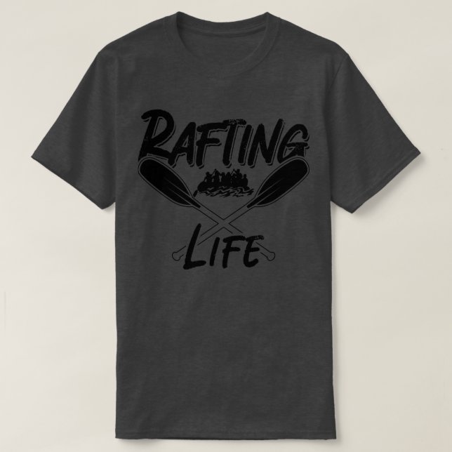 T-shirt Rafting Paddle canoë-kayak Kayak Paddle (Design devant)