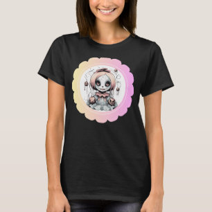 T-shirt Rag Doll Éffrayants amoureux amusant personnalisé 