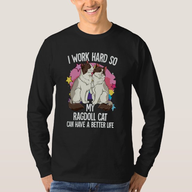 T-shirt Ragdoll Cat (Devant)