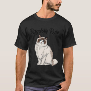 T-shirt Ragdoll Chat Cadeau Ragdolls Règle Ragdoll Chat