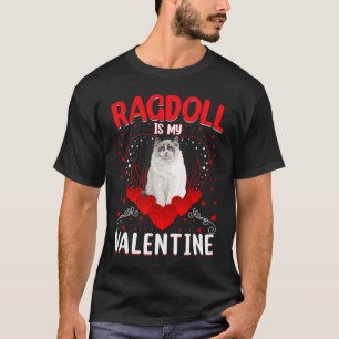 T-shirt Ragdoll Est Mon Coeur En Forme De Ragdoll Chat Va