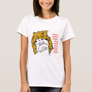 T-shirt Rage femelle