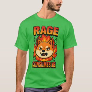 T-shirt Rage me consomme