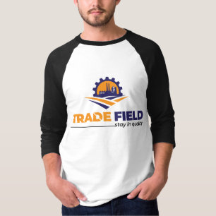 T-shirt Raglan à manches 3/4 pour hommes