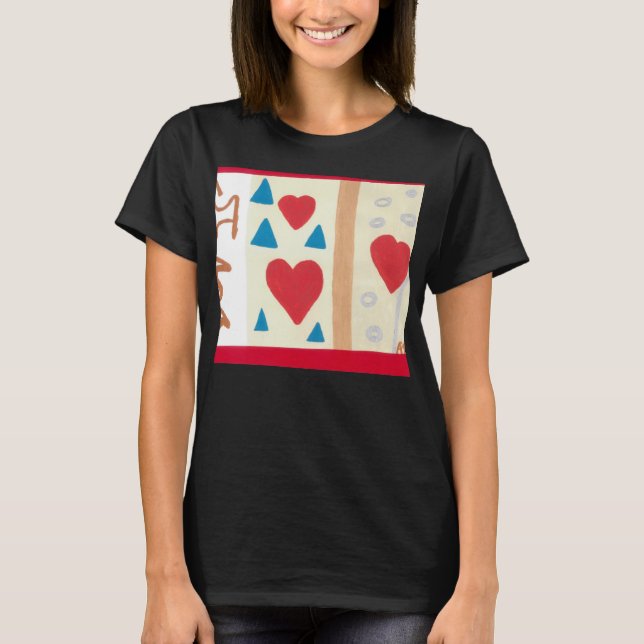 T-shirt raglan à manches 3/4 pour tout-petit améri (Devant)