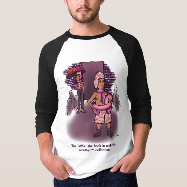 T-shirt Ragland pour hommes de mode du printemps (Devant)