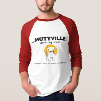 T-shirt Raglin des hommes de Muttville