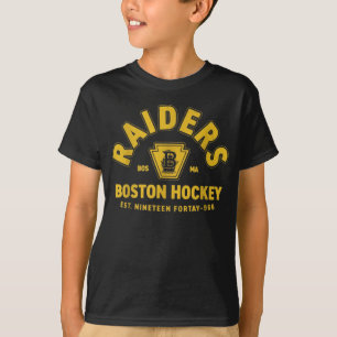 T-shirt Raiders de hockey de Boston créés en 1924