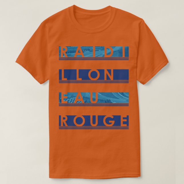 T-shirt Raidillon Eau Rouge F1 Corners Design (Design devant)