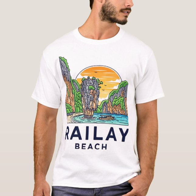 T-shirt Railay Beach (Devant)