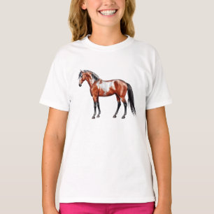 T-shirt Rain Spirit, cheval, affiche debout,
