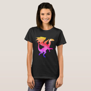 T-shirt Rainbow 3D Dragon