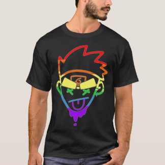 T-shirt Rainbow BAESD Head logo Tee