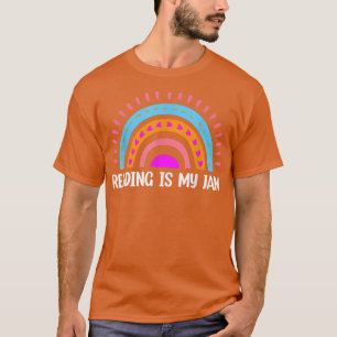 T-shirt Rainbow Bookworm livre Lecteur Lecture