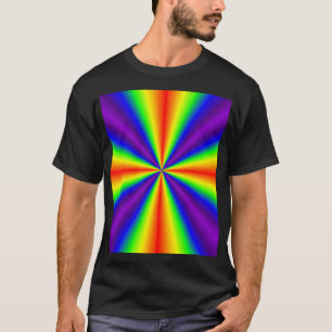 T-shirt Rainbow Cross