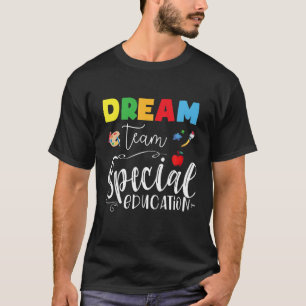 T-shirt Rainbow Dream Team Éducation exceptionnelle SPEED