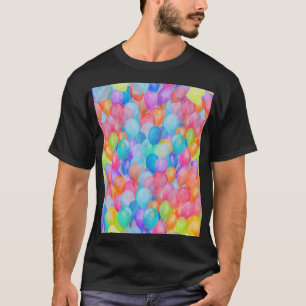 T-shirt Rainbow Dreams : Watercolor Balloon Art