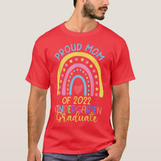 T-shirt Rainbow Fier Maman De Classe De 2022 Maternelle Gr