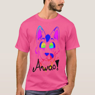 T-shirt Rainbow Furry Awoo