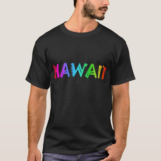 T-shirt Rainbow Hawaii (Devant)