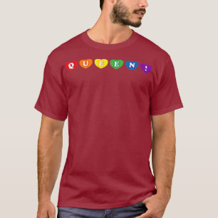 T-shirt Rainbow Heart Gay pride Drag Queen