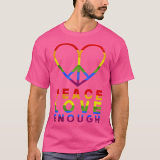 T-shirt Rainbow Heart LGBT