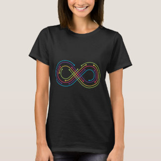 T-shirt Rainbow Infinity Symbol Pride Autism Awareness Neu