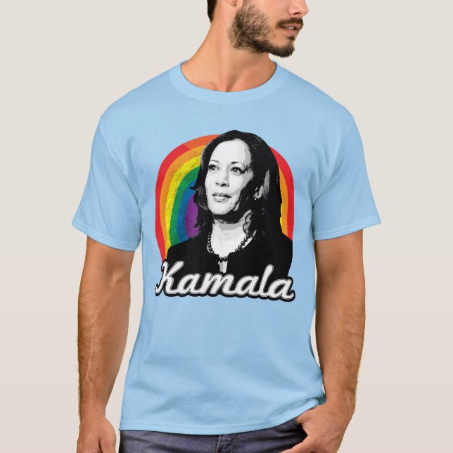 T-shirt Rainbow Kamala (Devant)