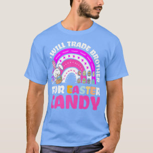 T-shirt Rainbow Kids Funny Commercera Fraternité pour Pâqu