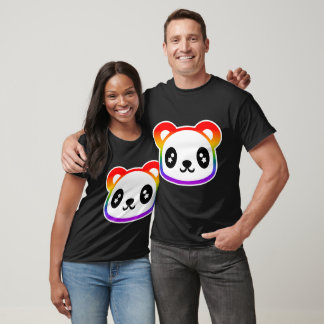T-shirt Rainbow Panda