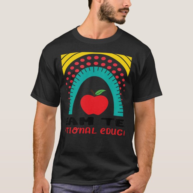 T-shirt Rainbow Pencil Dream Exceptional Education Team SP (Devant)