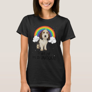 T-shirt Rainbow Petit Basset Griffon Vendeen Faites-moi co