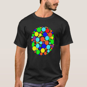 T-shirt Rainbow Polka Dot International Dot Day Kids Tee