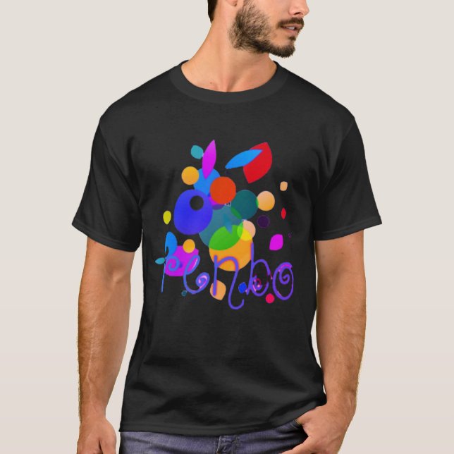 T-shirt Rainbow Rhapsody : Happy Rainbow Coloured Design" (Devant)