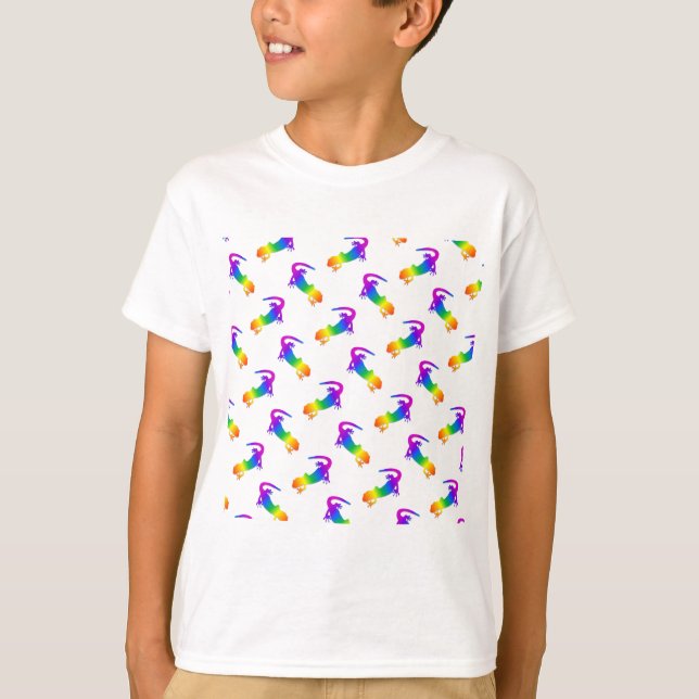 T-shirt Rainbow Salamander (Devant)