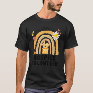 T-shirt Rainbow Super Peace Hospice Bénévole Vintage
