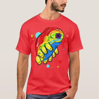 T-shirt Rainbow Tardigrade