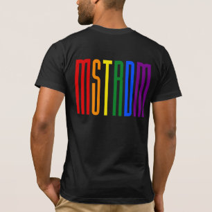 T-shirt Rainbow Text LGBTQ Amsterdam Gay pride LGBT