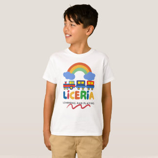 T-shirt Rainbow Toy Train & Liceria Printed kid's