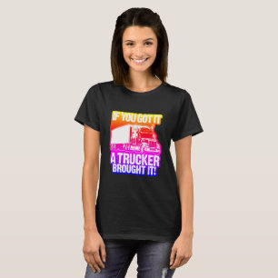 T-shirt Rainbow Trucker l'a apporté