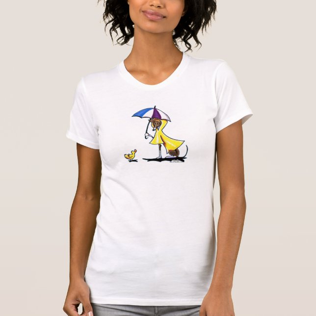 T-shirt Raincoat italien Greyhound (Devant)